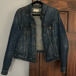Torrid size 0 jean jacket 💙 dark wash